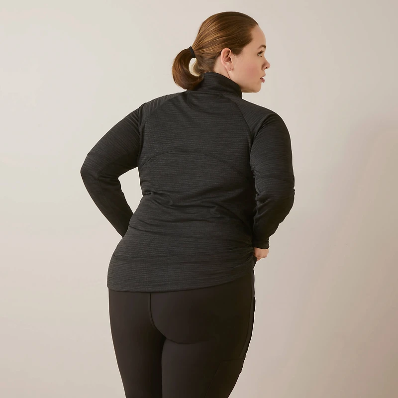 Rebar Gridwork 1/4 Zip Baselayer