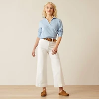 Ultra High Rise Countryside Wide Leg Crop Jeans