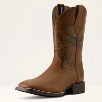 Sport PBR Wide Square Toe Cowboy Boot