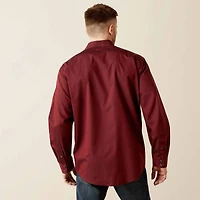 Wrinkle Free Pinpoint Oxford Classic Fit Snap Shirt