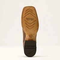 Rock Ridge Wide Square Toe Western Boot