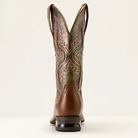Captivate Wide Square Toe Western Boot