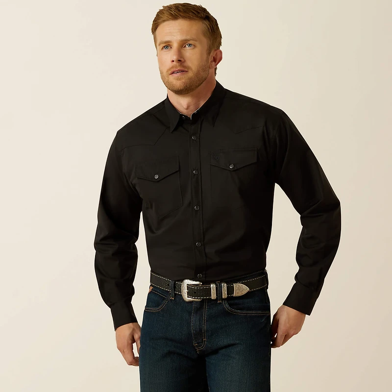 Wrinkle Free Refined Slub Classic Fit Shirt
