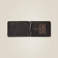 Large Logo Clip Wallet