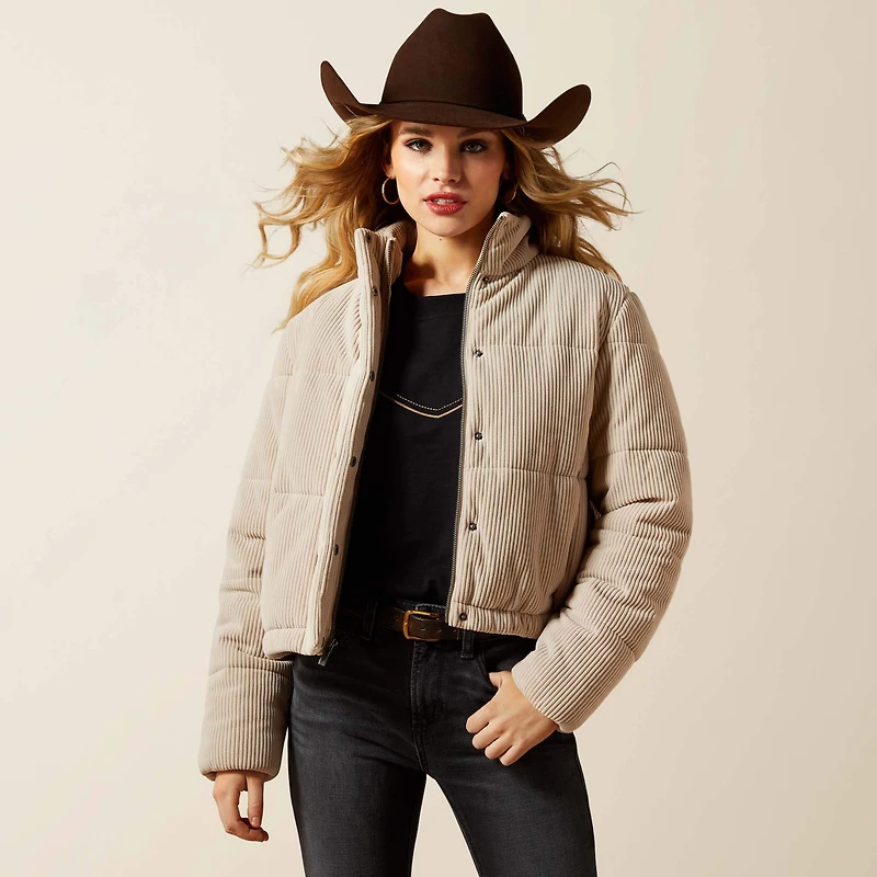 Swirls Puffer Jacket