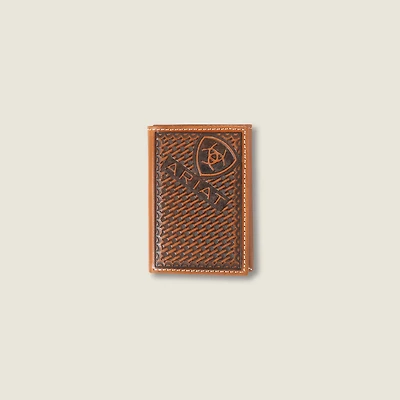 Weaved Trifold Wallet