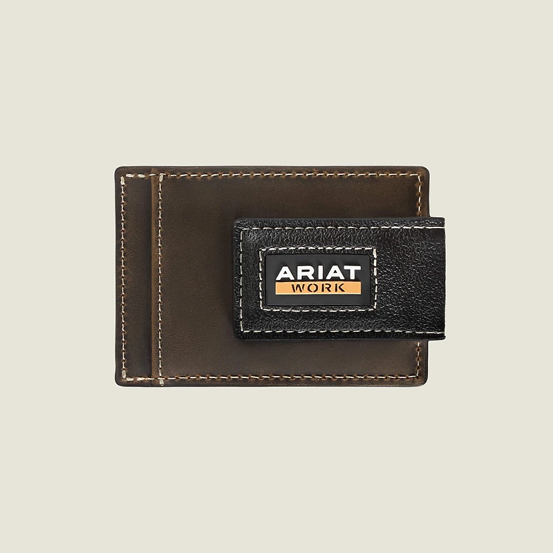 Work Leather Band Card Case