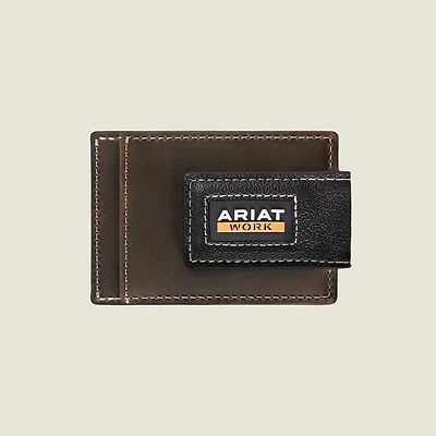 Work Leather Band Card Case