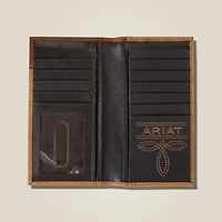 Tooled Leather Rodeo Wallet