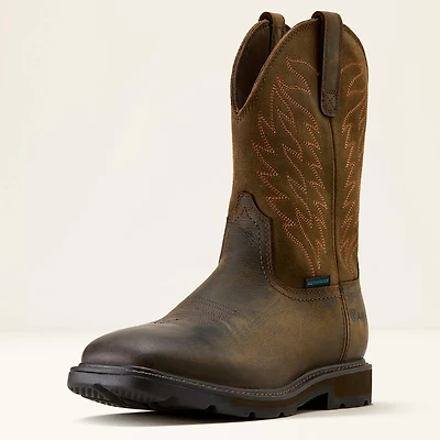 Groundbreaker Wide Square Toe Waterproof Work Boot