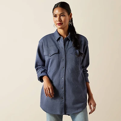 Mercantile Indigo Shirt Jacket