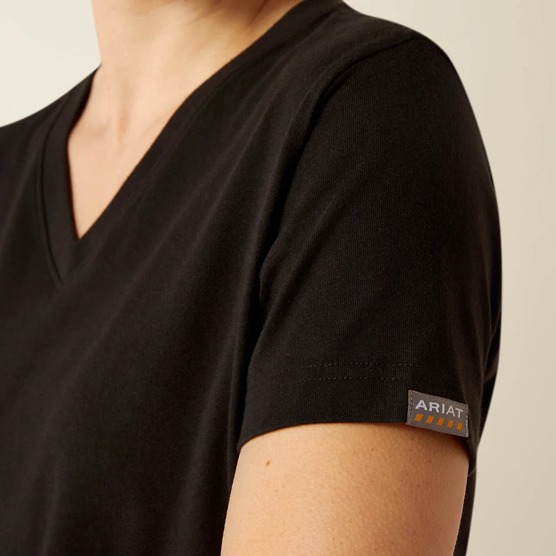 Rebar Cotton Strong Standard V-Neck T-Shirt