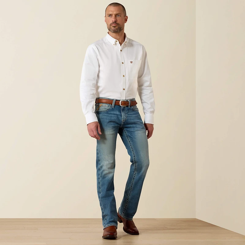 M7 Rocker Stretch Stirling Stackable Straight Leg Jean