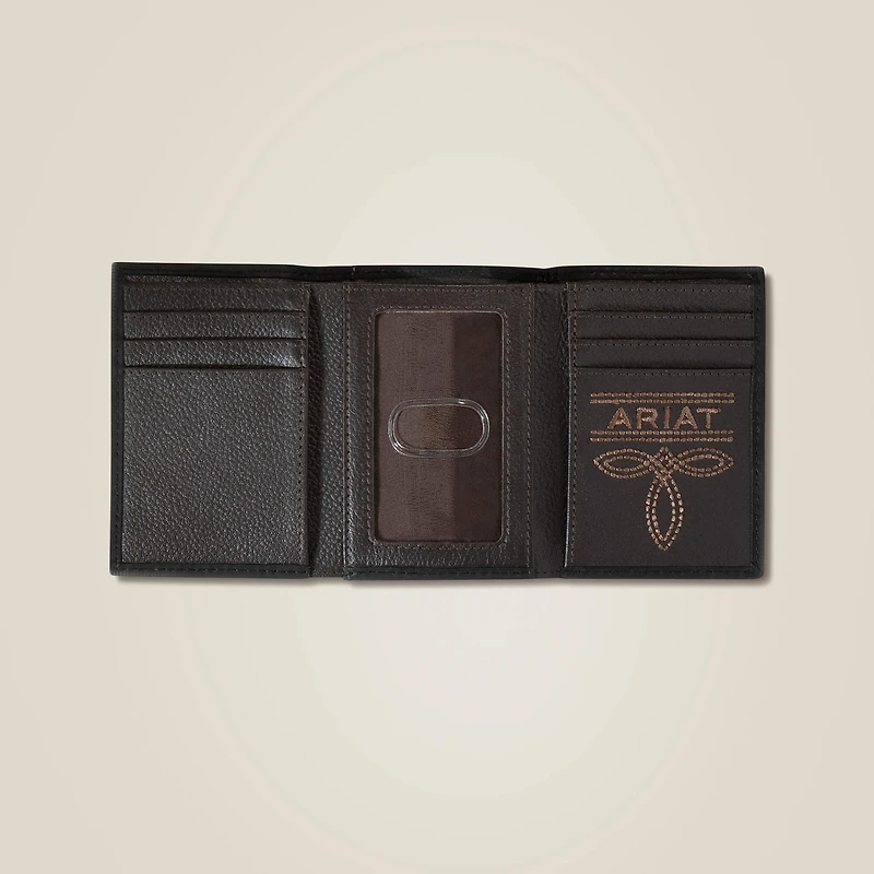 Mexico Logo Trifold Wallet