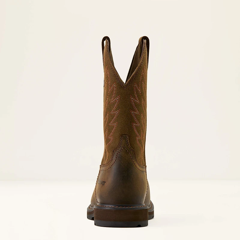 Groundbreaker Wide Square Toe Waterproof Work Boot