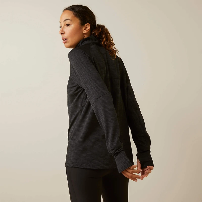 Rebar Gridwork 1/4 Zip Baselayer