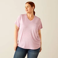 Rebar Evolution Work Hard V-Neck T-Shirt
