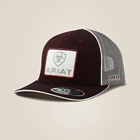 Large logo patch cap