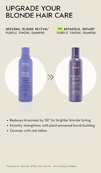 botanical repair™ purple toning shampoo
