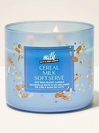 Cereal Milk Soft Serve 3-Wick Candle