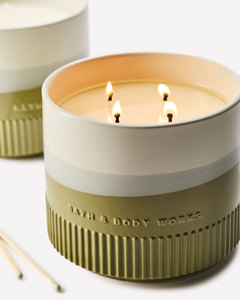 Chandelle à 4 mèches Sea Salt + Musk