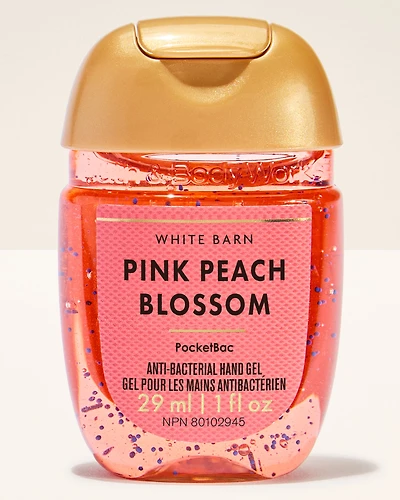 Pink Peach Blossom PocketBac Hand Sanitizer