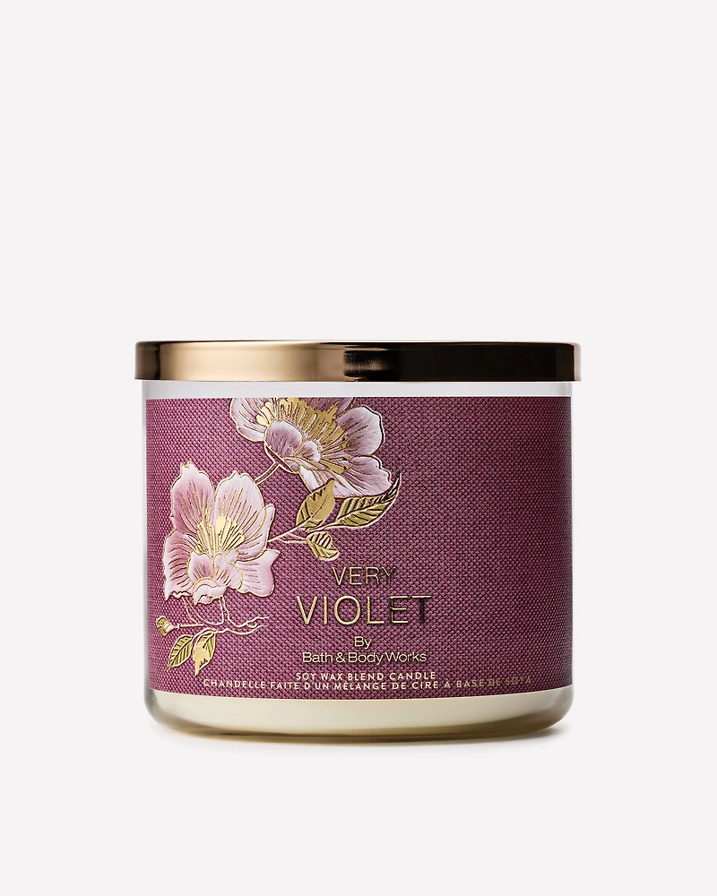 Very Violet 3-Wick Candle