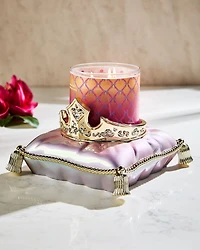 Aurora Crown Pedestal 3-Wick Candle Holder