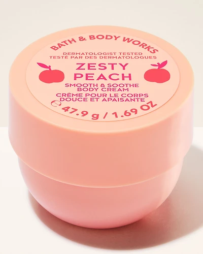 Zesty Peach Travel Size Smooth & Soothe Body Cream