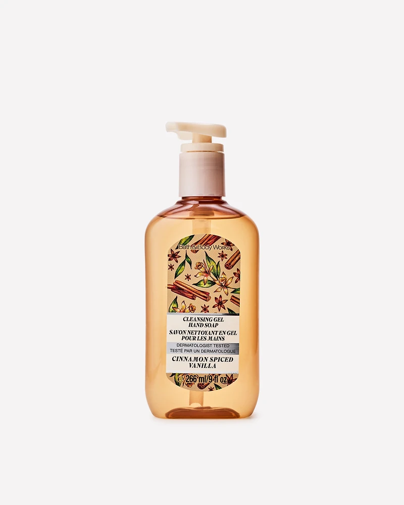 Cinnamon Spiced Vanilla Cleansing Gel Hand Soap