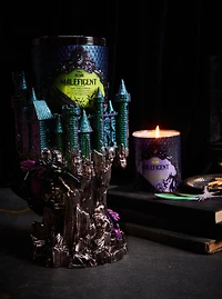Maleficent Dragon Castle Pedestal 3-Wick Candle Holder