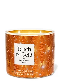 Touch of Gold 3-Wick Candle