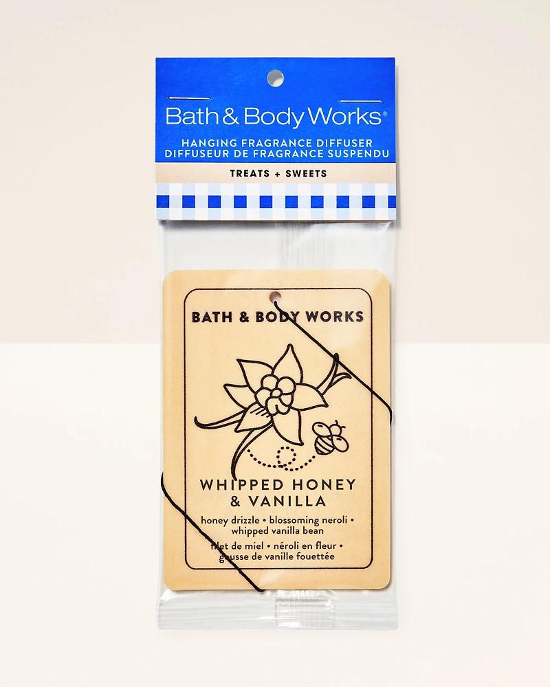 Whipped Honey & Vanilla Hanging Fragrance Diffuser