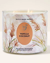 Vanilla Coconut 3-Wick Candle
