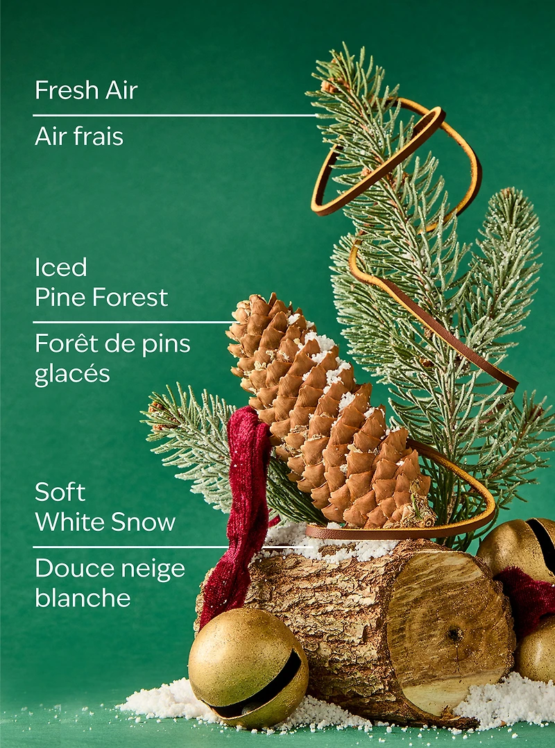 Frosted Sleigh Ride Wallflowers Fragrance Refill