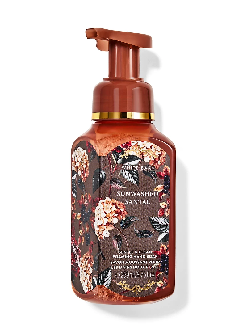 Sunwashed Santal Gentle & Clean Foaming Hand Soap