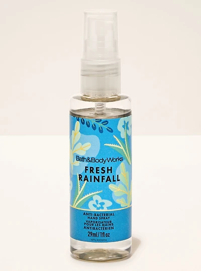 Fresh Rainfall Hand Sanitizer Spray