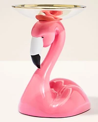 Flamingo Head 3-Wick Candle Holder