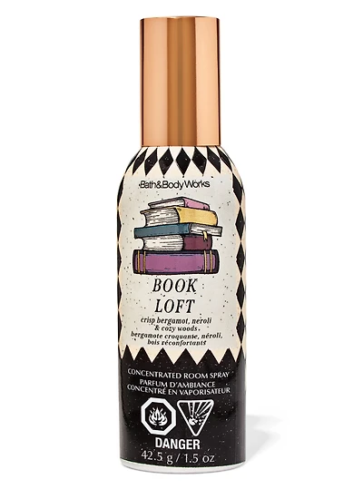 Parfum d'ambiance en vaporisateur Book Loft