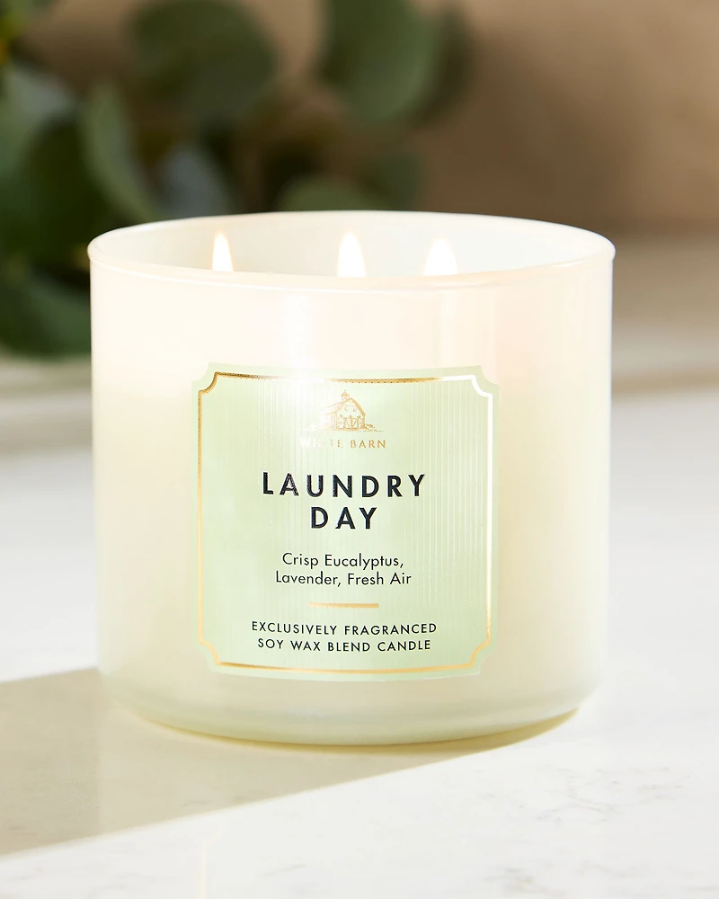 Laundry Day 3-Wick Candle