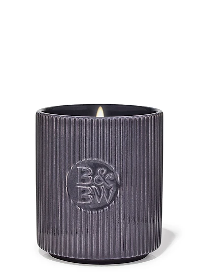 Mahogany Teakwood High Intensity Single Wick Candle
