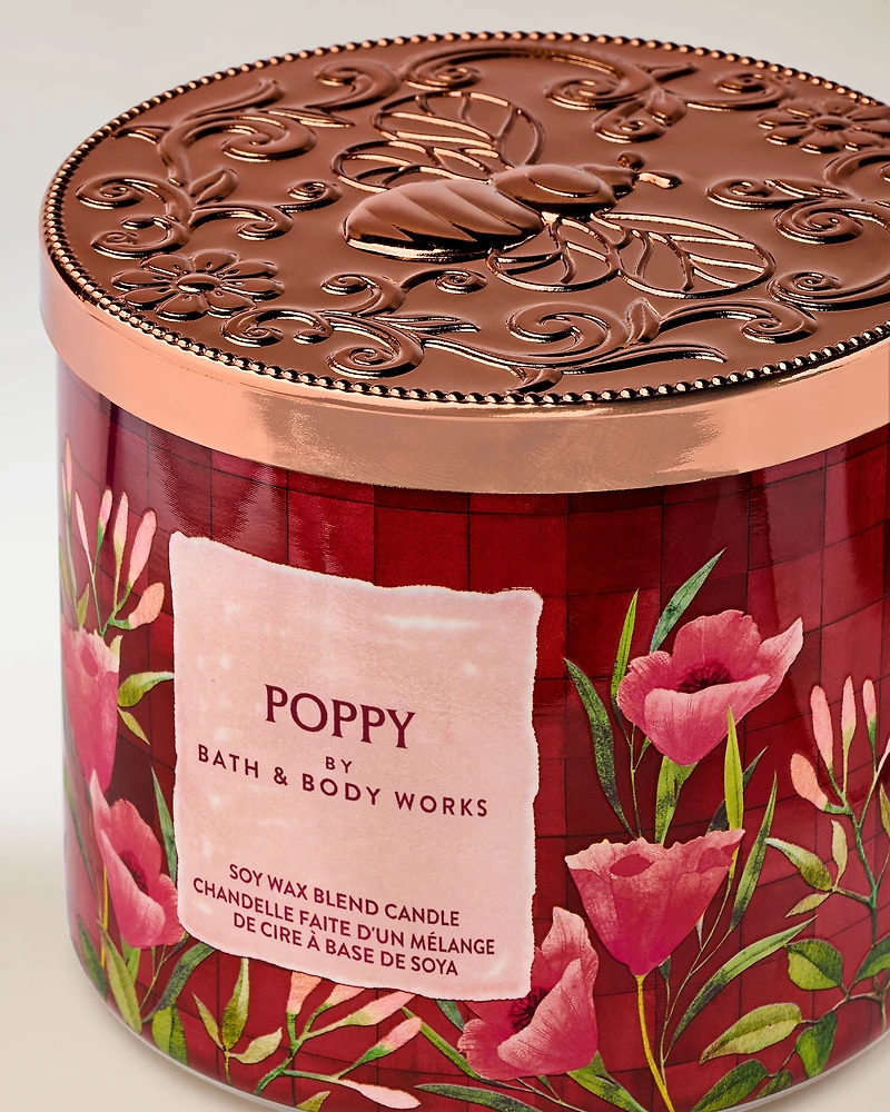 Poppy 3-Wick Candle