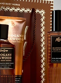 Mahogany Teakwood Gift Set