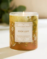 Book Loft Single Wick Candle