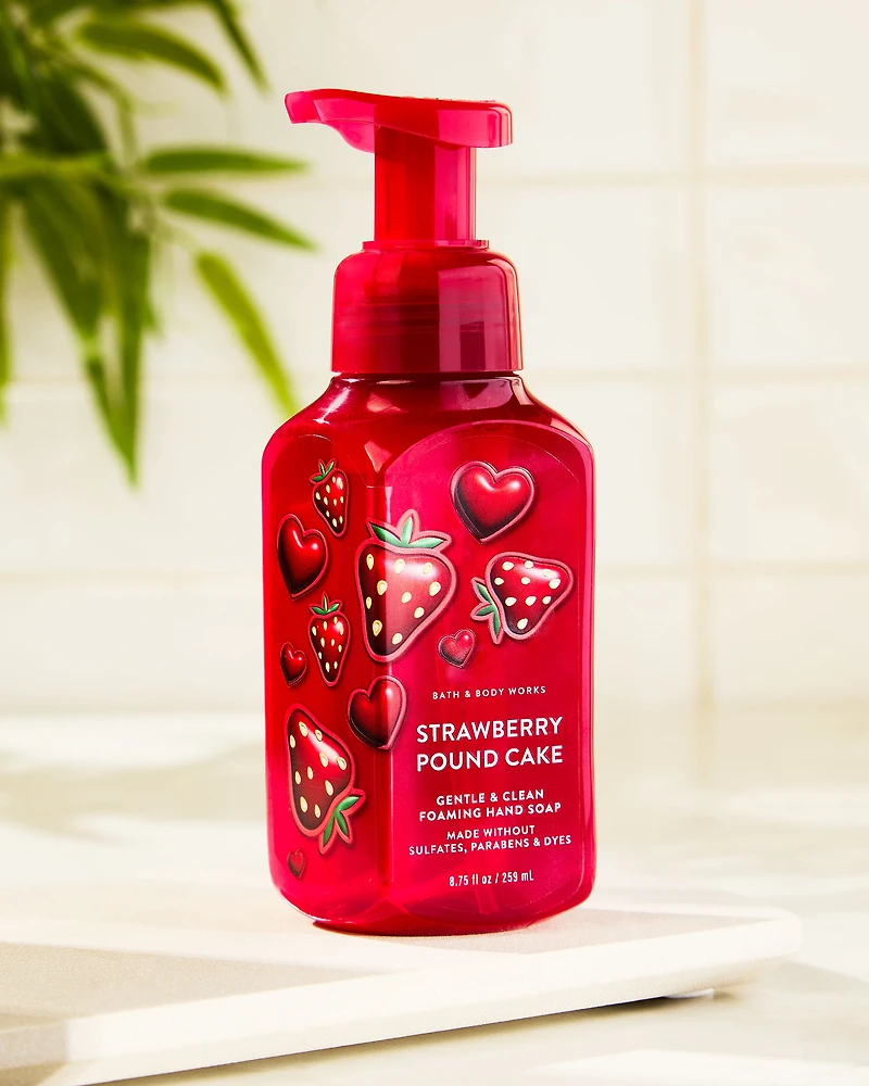 Strawberry Pound Cake Gentle & Clean Foaming Hand Soap