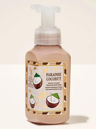 Paradise Coconut Gentle & Clean Foaming Hand Soap