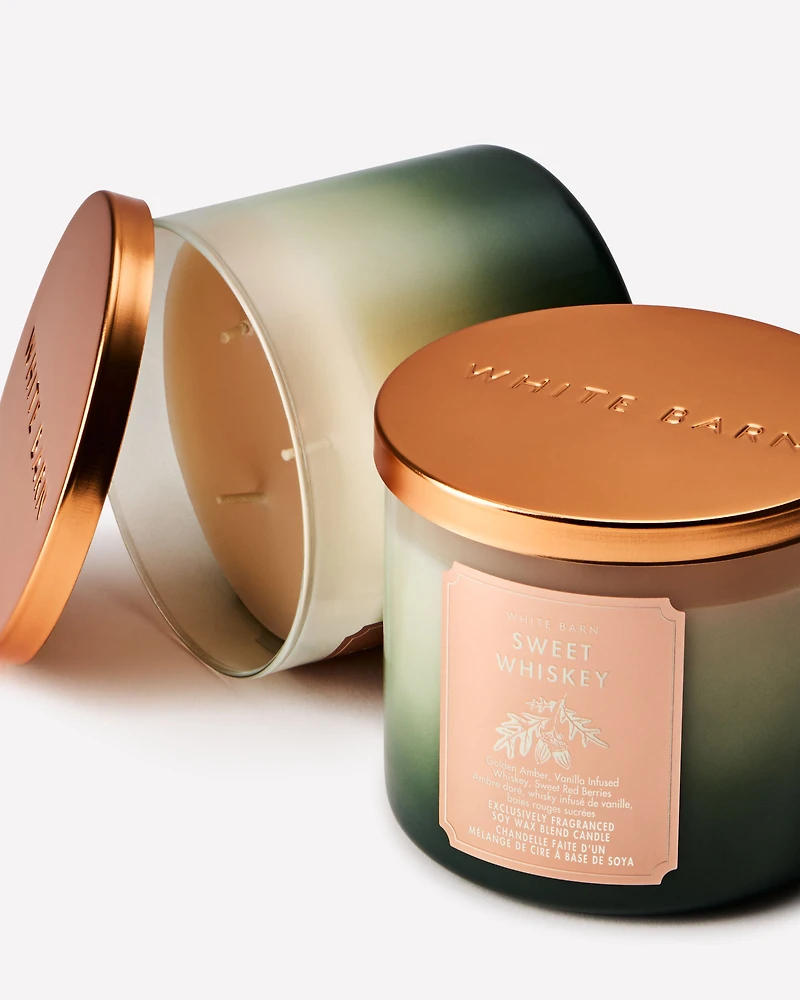 Sweet Whiskey 3-Wick Candle