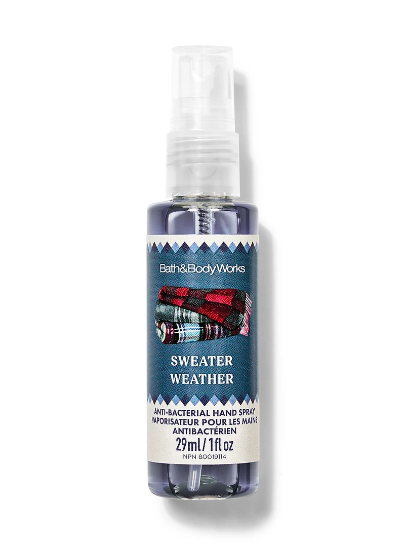 Sweater Weather Hand Sanitizer Spray