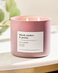 Blush Amber & Peony 3-Wick Candle