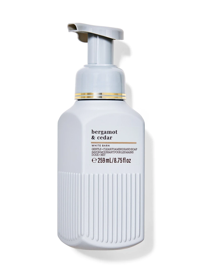Bergamot & Cedar Gentle & Clean Foaming Hand Soap